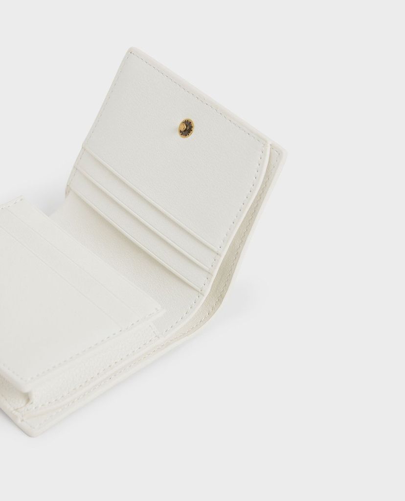 CHARLES & KEITH - Ví đựng name card nữ Snap Button