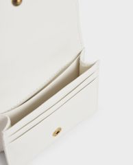 CHARLES & KEITH - Ví đựng name card nữ Snap Button