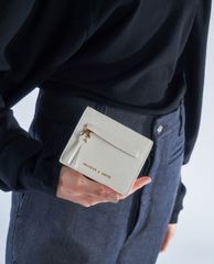 CHARLES & KEITH - Ví đựng name card nữ Snap Button