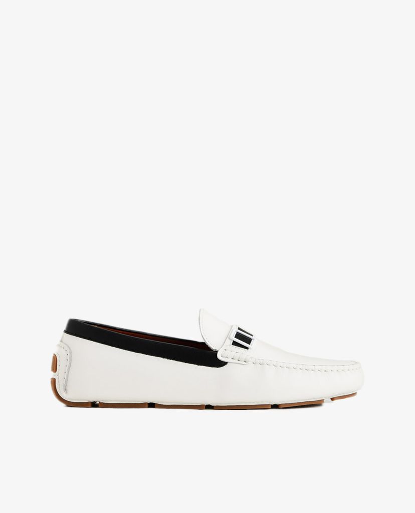 PEDRO - Giày lười nam mũi vuông Buckled Leather Moccasins