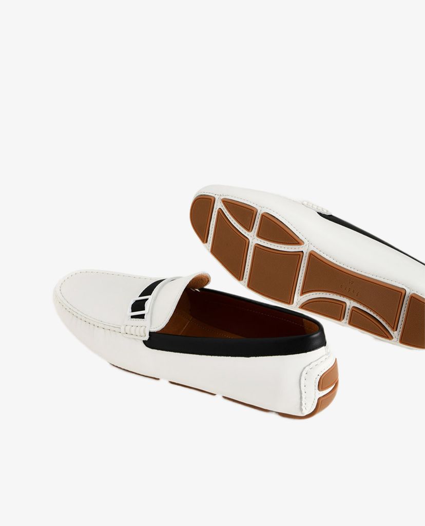 PEDRO - Giày lười nam mũi vuông Buckled Leather Moccasins