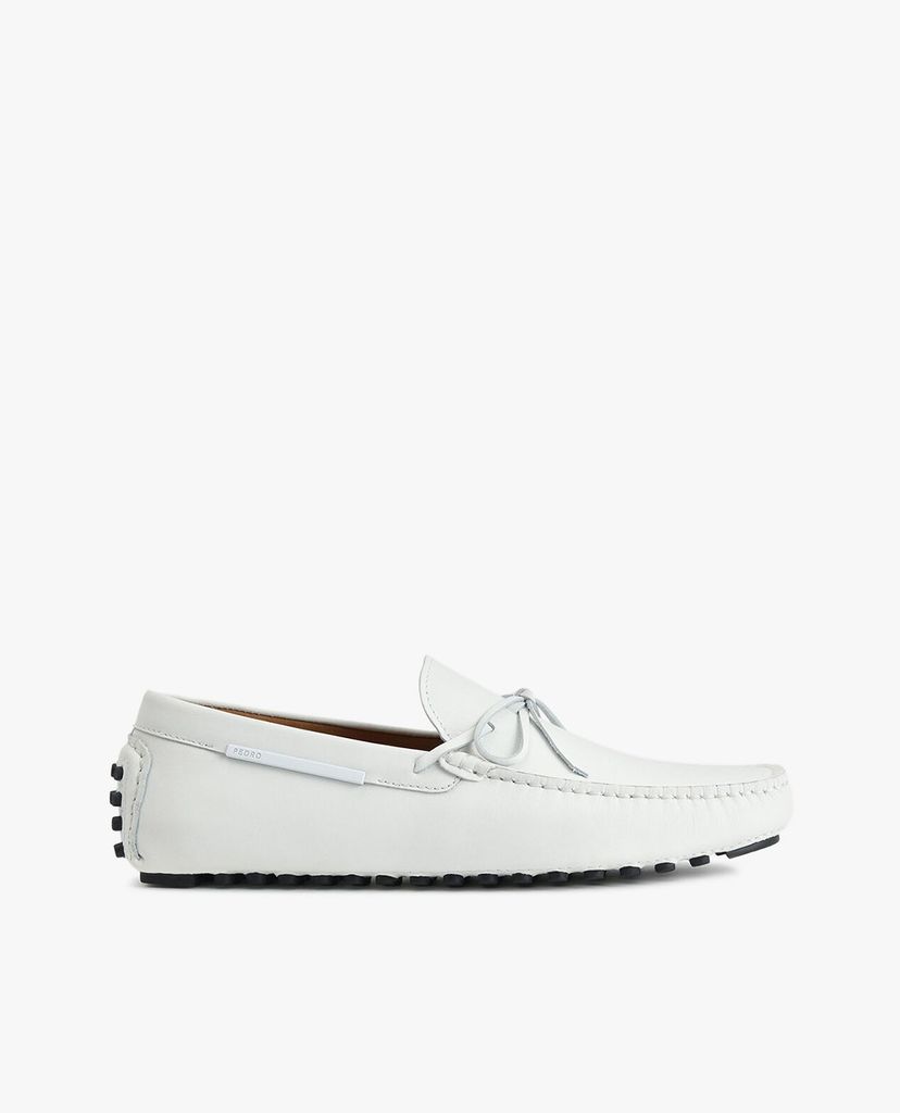 PEDRO - Giày lười nam mũi vuông Bow Detailing