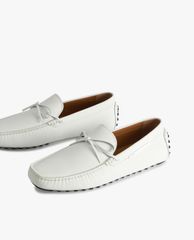 PEDRO - Giày lười nam mũi vuông Bow Detailing