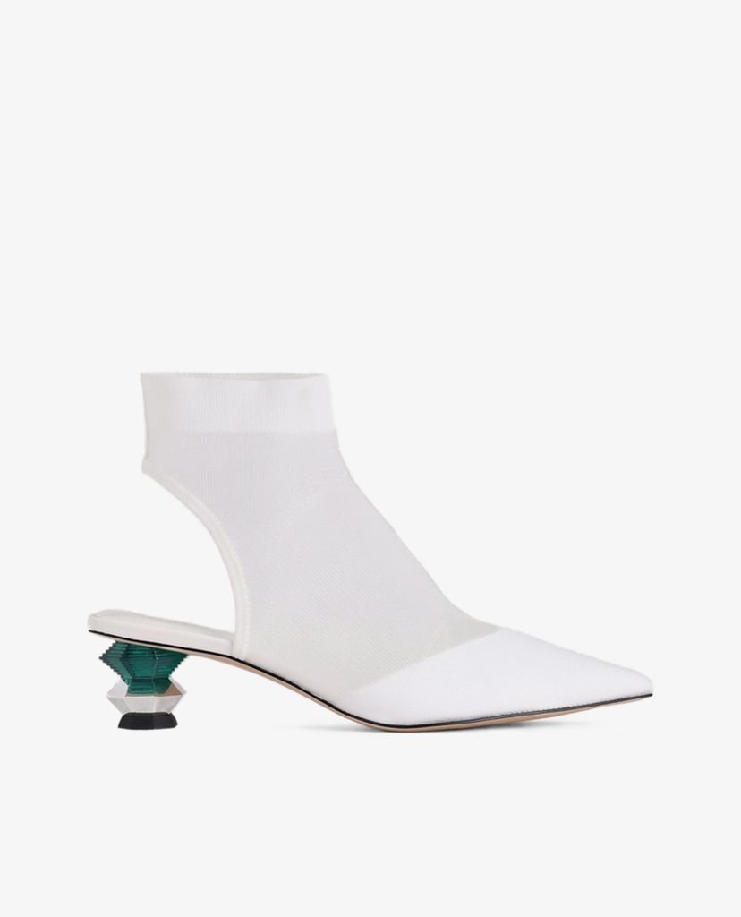 PEDRO - Giày boots nữ mũi nhọn Ankle Mesh Sock