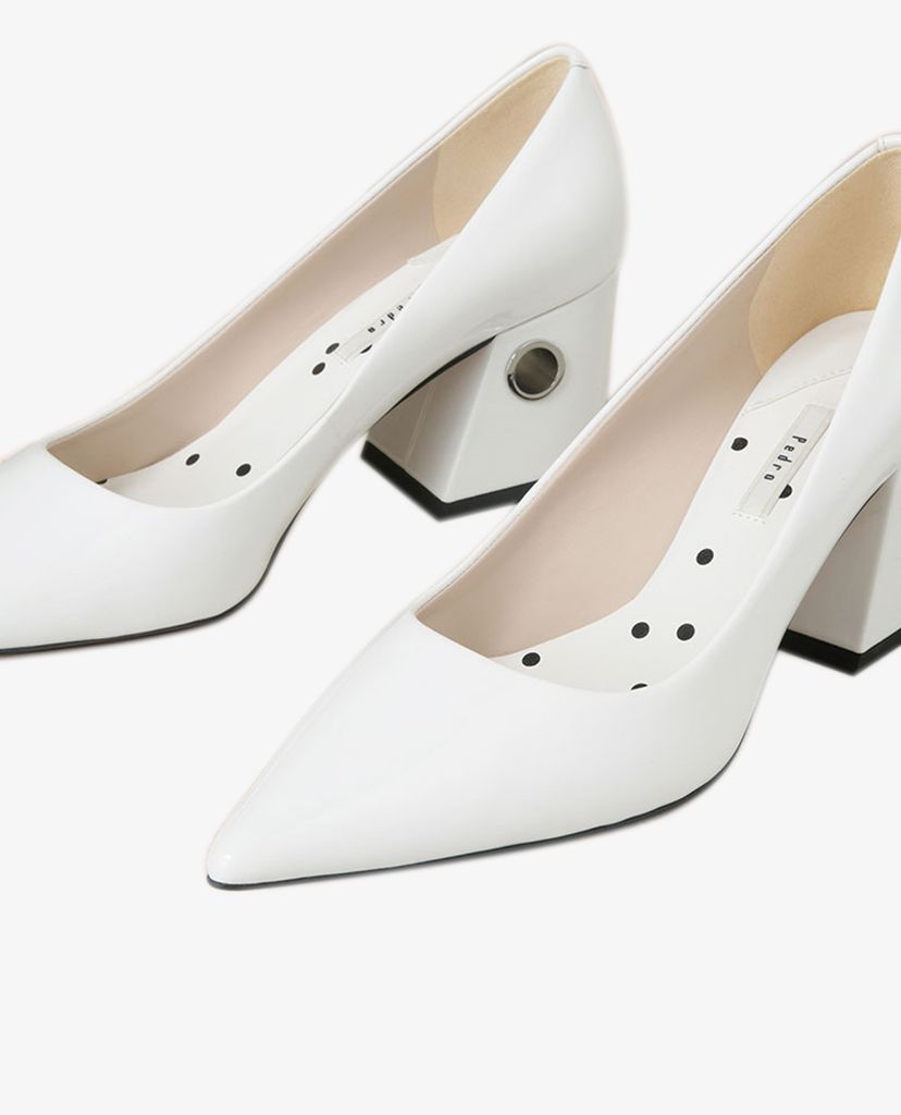 PEDRO - Giày cao gót mũi nhọn đế trụ Pointed Toe