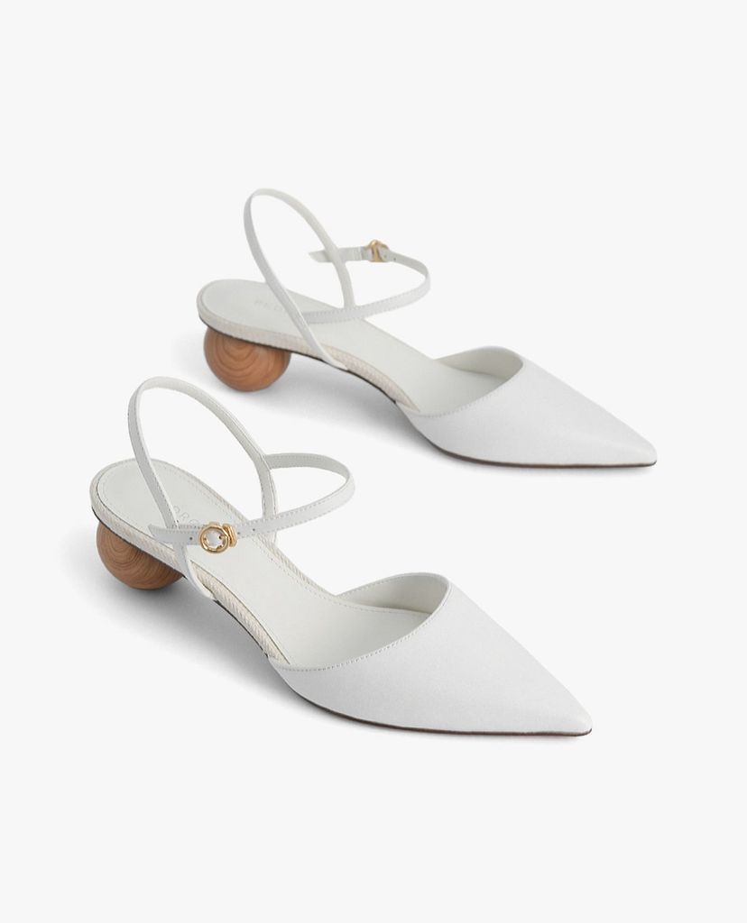 PEDRO - Giày cao gót mũi nhọn Leather Pointed Toe