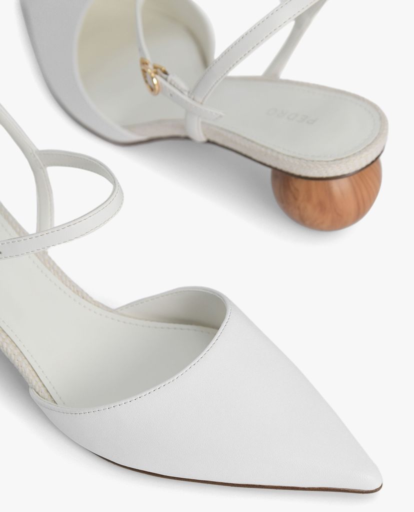 PEDRO - Giày cao gót mũi nhọn Leather Pointed Toe