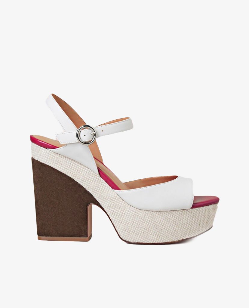 PEDRO - Giày đế xuồng nữ hở mũi Open Toe Wedges