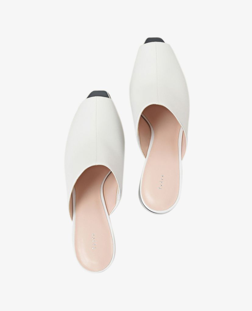 PEDRO - Giày đế xuồng hở mũi quai bản rộng Peep Toe