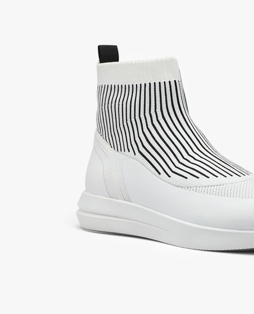PEDRO - Giày thể thao nữ cổ cao Knit Socks