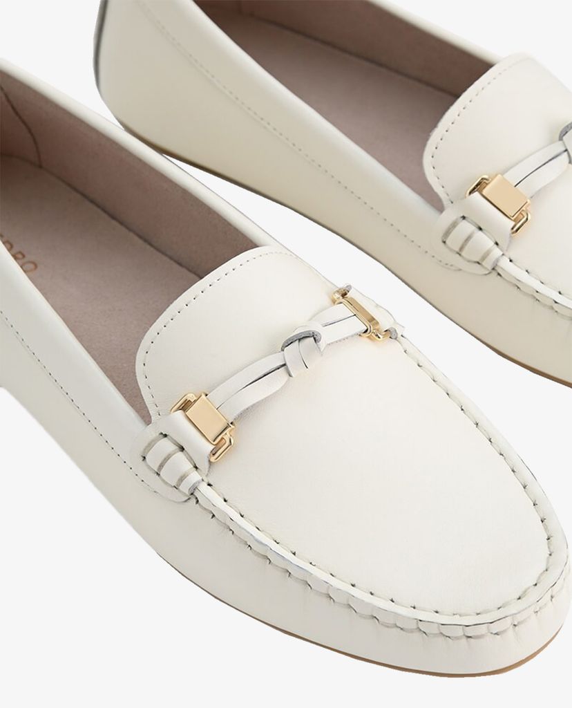 PEDRO - Giày đế bệt nữ mũi tròn Knotted Leather