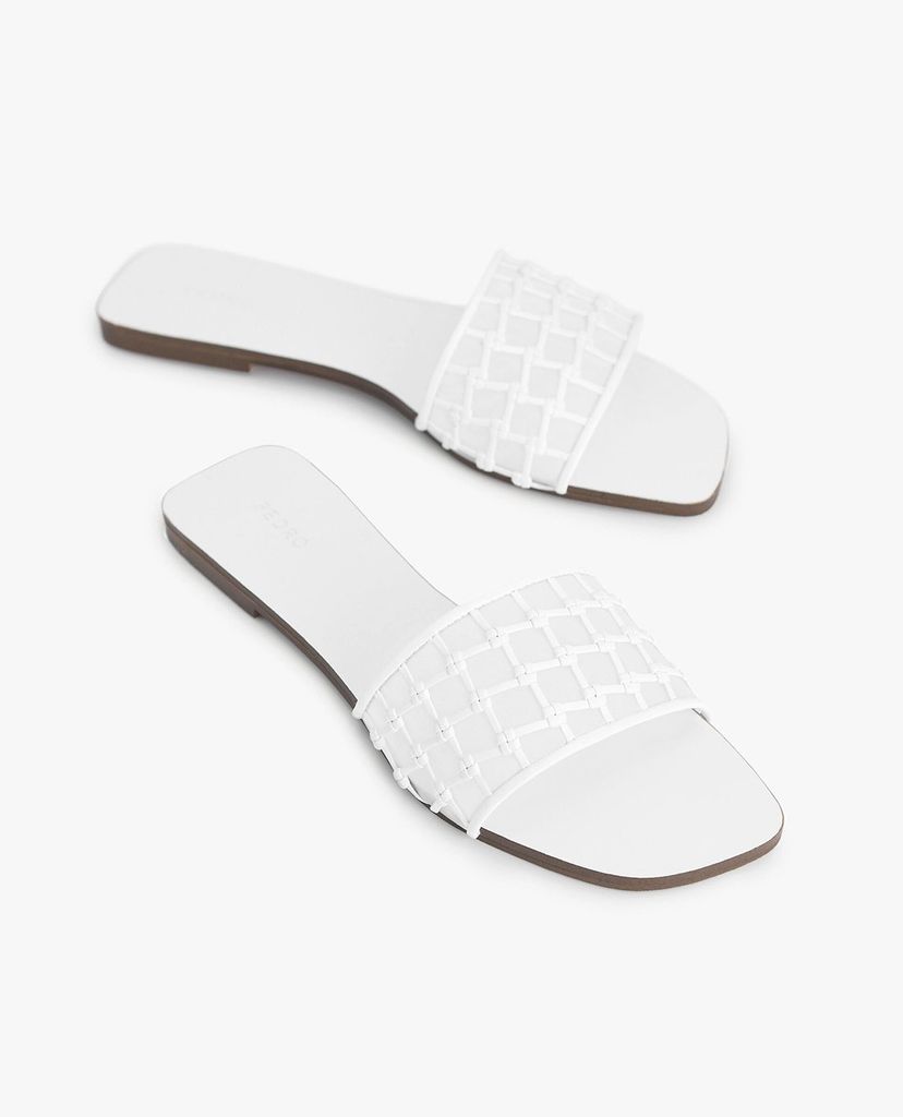 PEDRO - Giày sandal nữ quai ngang hiện đại
