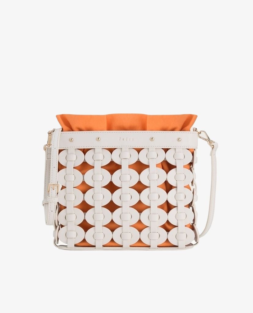 PEDRO - Túi đeo chéo nữ Braided Textured Drawstring