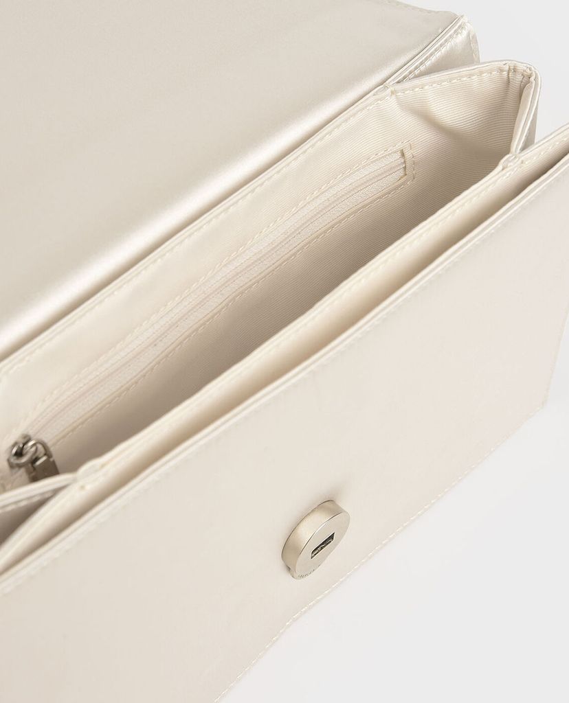 CHARLES & KEITH - Túi đeo vai chữ nhật Wedding Collection