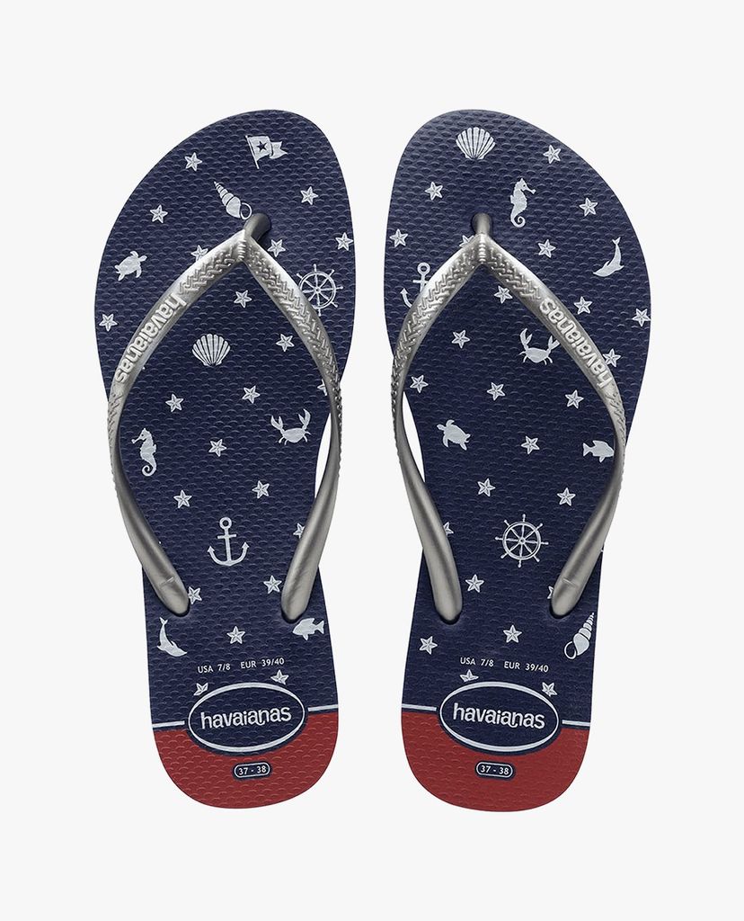 HAVAIANAS - Dép nữ Slim Nautical
