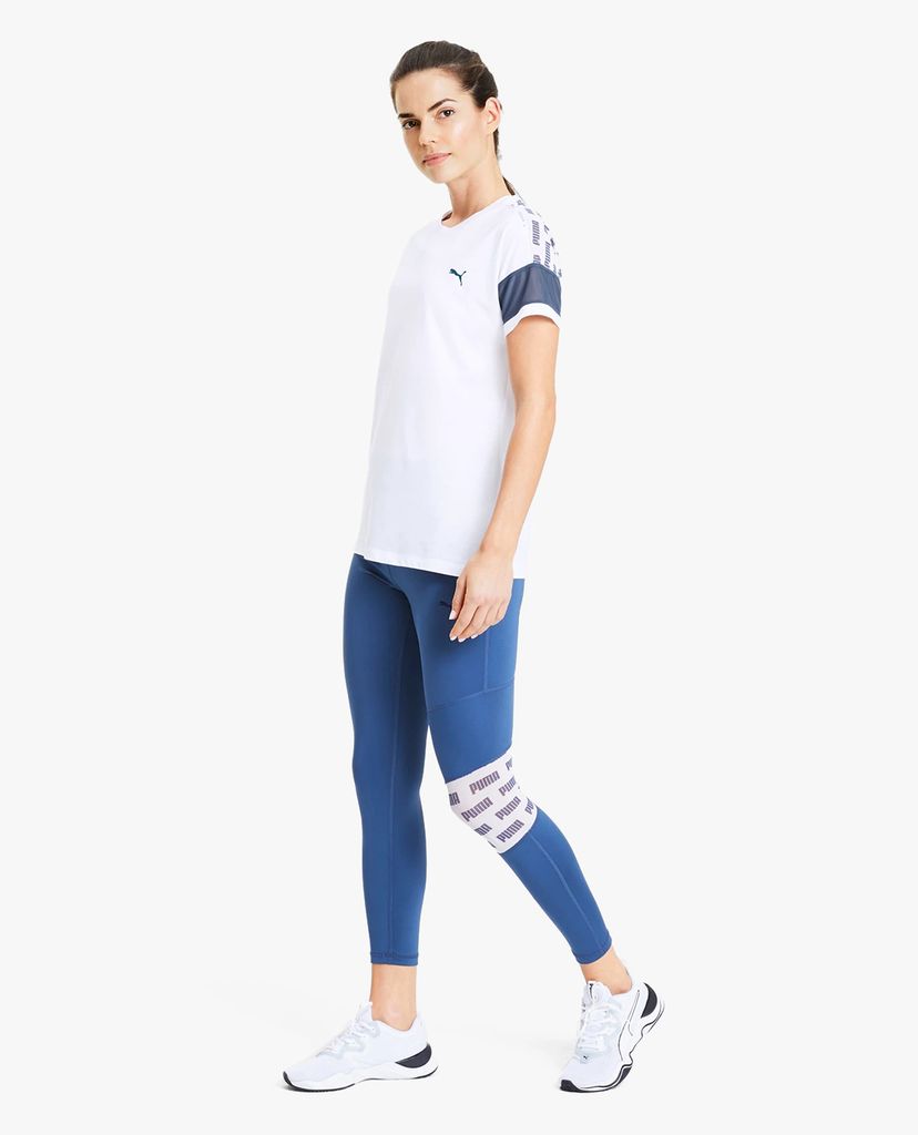 PUMA - Áo thun thể thao nữ Feel It Mesh Logo