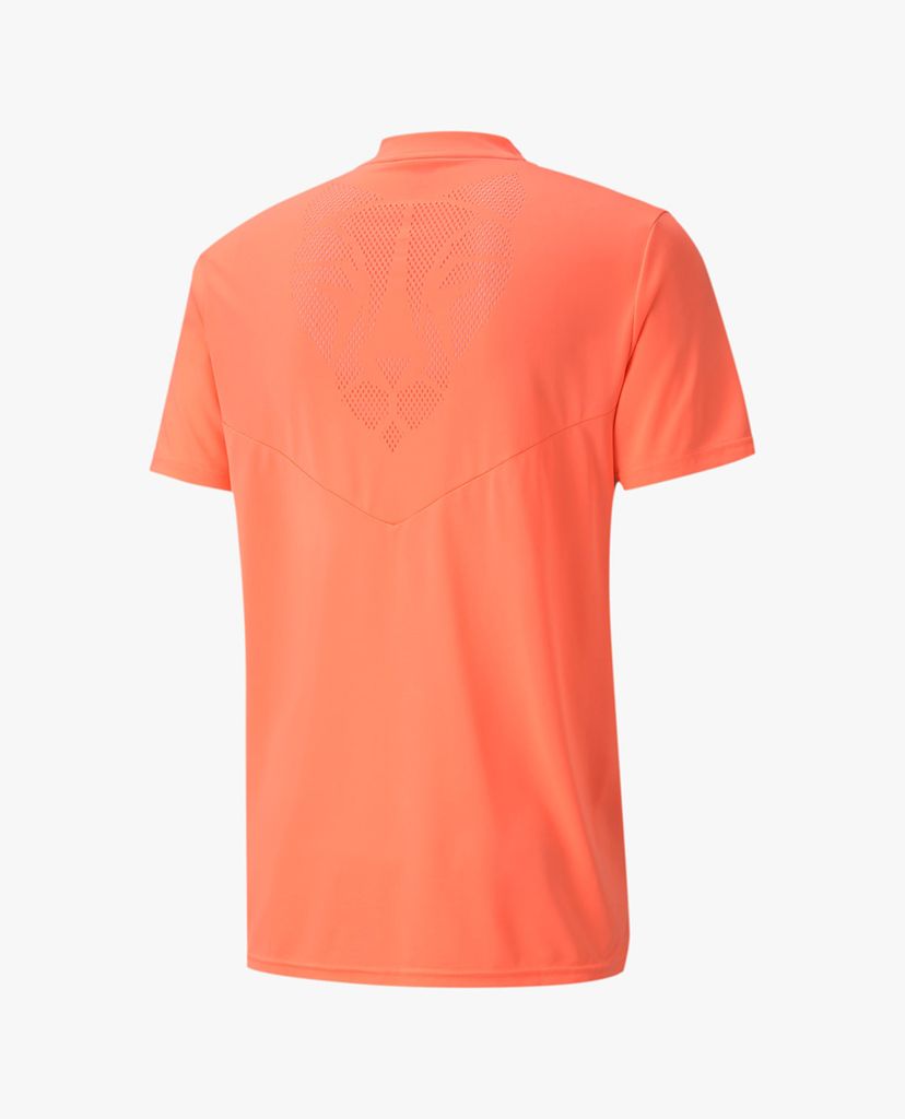 PUMA - Áo thun thể thao nam cổ tròn ngắn tay Run Laser Cat