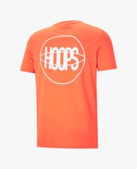 PUMA - Áo thun thể thao nam BP SS Tee 2 Fiery Coral