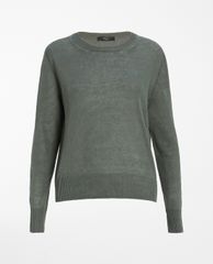 WEEKEND MAX MARA - Áo len nữ dài tay phom suông Flutterflies