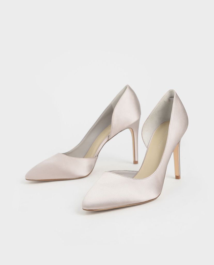 CHARLES & KEITH - Giày cao gót mũi nhọn D Orsay Stiletto Pumps