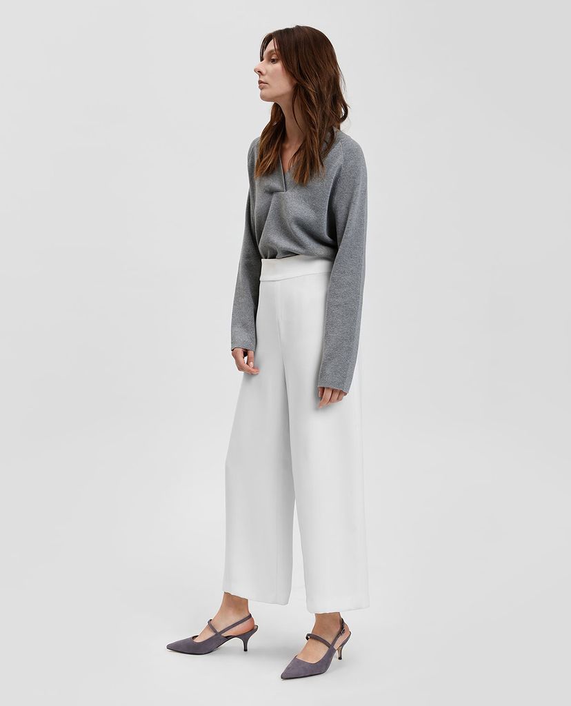 CHARLES & KEITH - Giày cao gót mũi nhọn Slingback Kitten