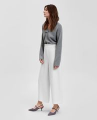 CHARLES & KEITH - Giày cao gót mũi nhọn Slingback Kitten