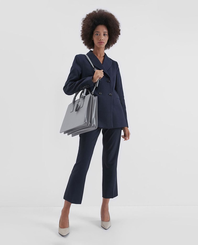 CHARLES & KEITH - Túi đeo vai nữ chữ nhật Large Structured