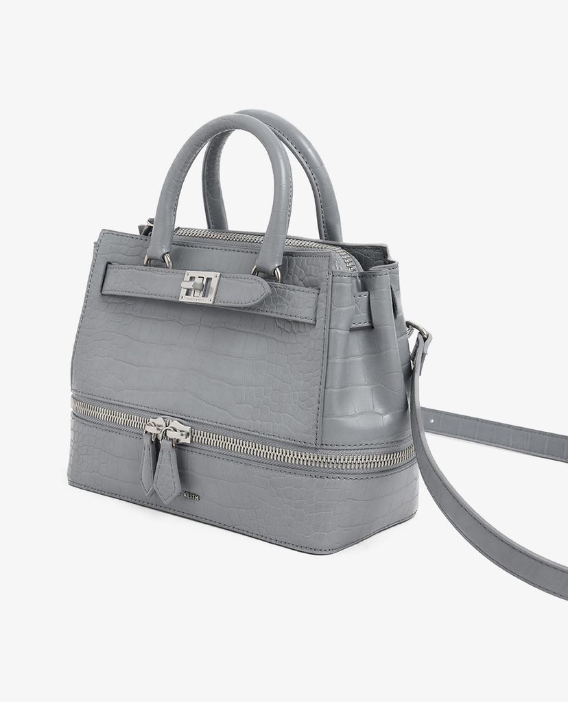 CHARLES & KEITH - Túi đeo vai Two Way Zip Structured