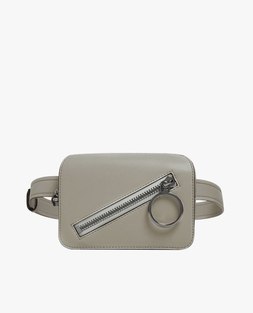 CHARLES & KEITH - Túi đeo chéo Ring Zip Pocket Two Way Belt