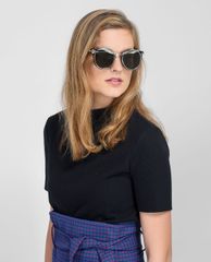 CHARLES & KEITH - Kính mát nữ thời trang Acetate Frame
