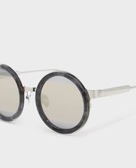 CHARLES & KEITH - Kính mát nữ gọng tròn Round Frame