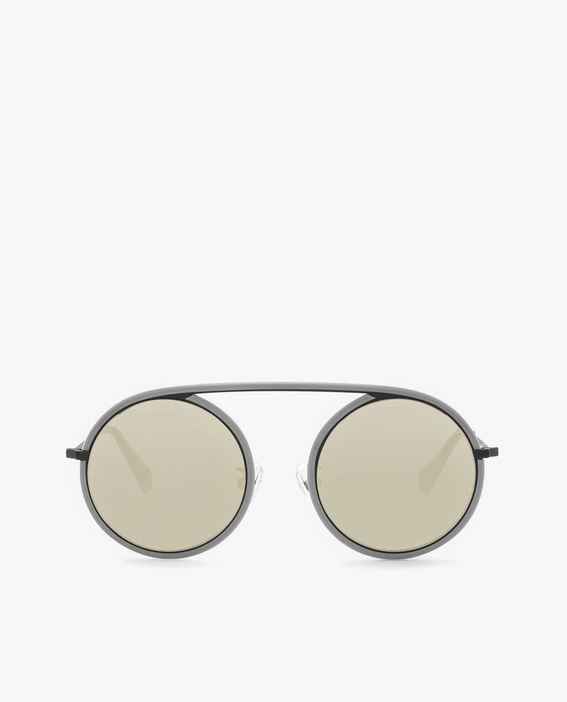 CHARLES & KEITH - Kính mát nữ gọng tròn Acetate Round Frame