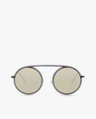 CHARLES & KEITH - Kính mát nữ gọng tròn Acetate Round Frame