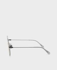 CHARLES & KEITH - Kính mát nữ gọng tròn Acetate Round Frame