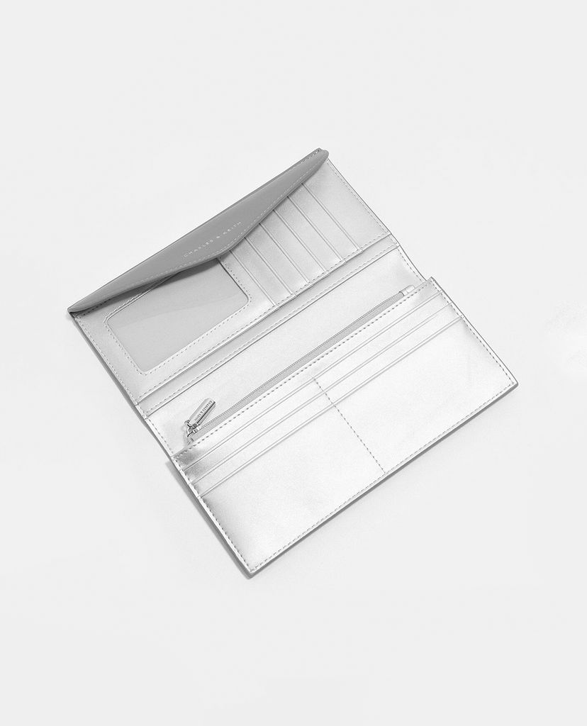 CHARLES & KEITH - Ví nữ mini dạng gập Envelope