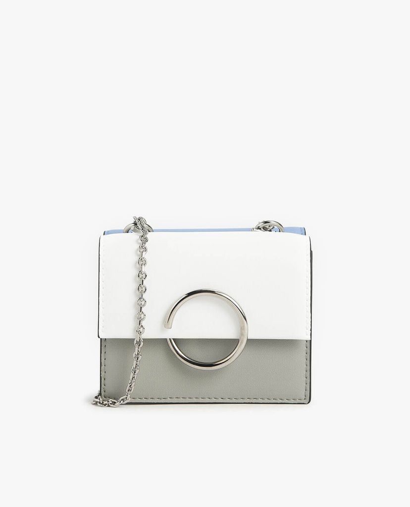 CHARLES & KEITH - Ví cầm tay nữ phom vuông Ring Detail