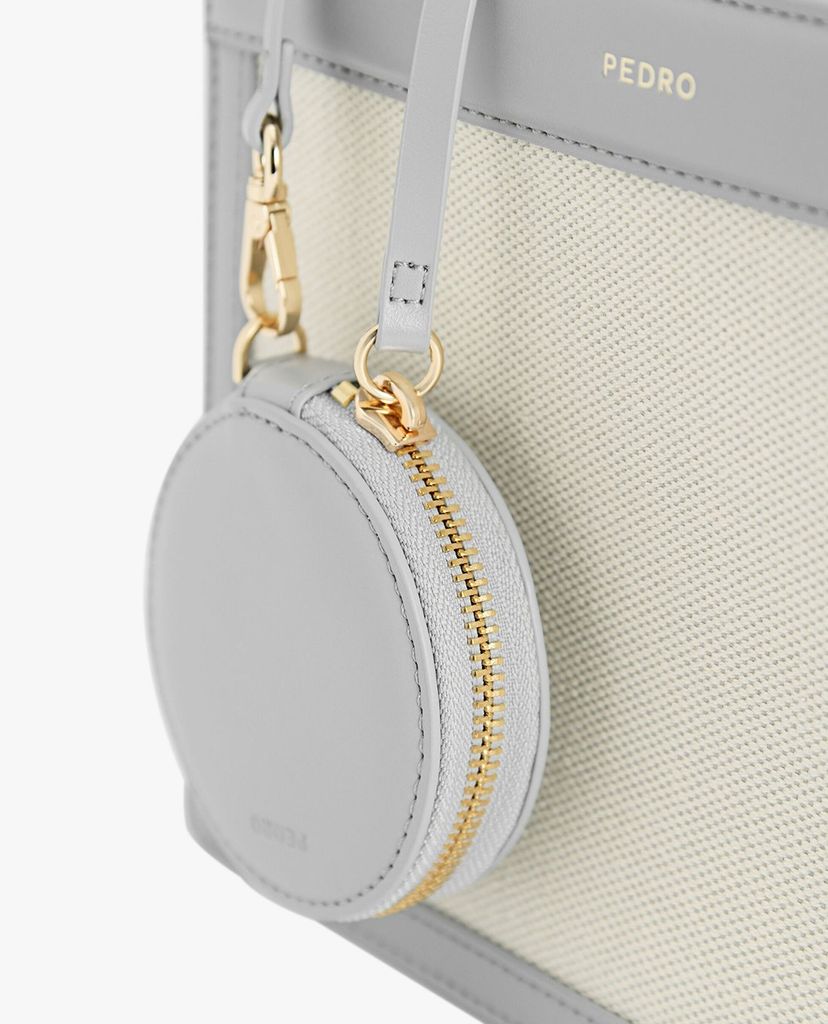 PEDRO - Túi xách tay nữ chữ nhật Stitching Retro