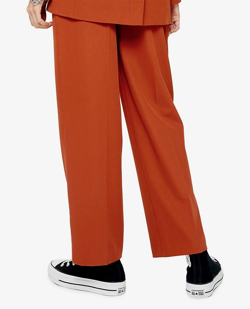 TOPSHOP - Quần kiểu nữ lưng cao phom suông Orange Slouch