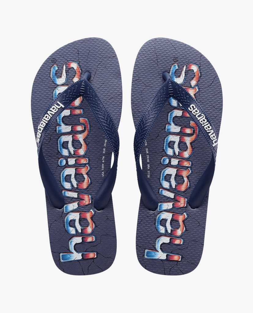 HAVAIANAS - Dép unisex Top Logomania Print