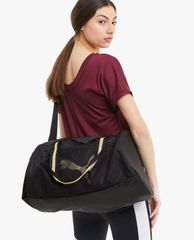 PUMA - Túi xách thể thao nữ chữ nhật Essentials Barrel