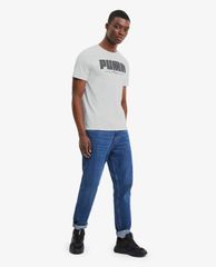 PUMA - Áo thun nam cổ tròn tay ngắn Train ATHLETICS