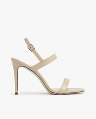 CHARLES & KEITH - Giày cao gót quai ngang Textured Ankle Strap