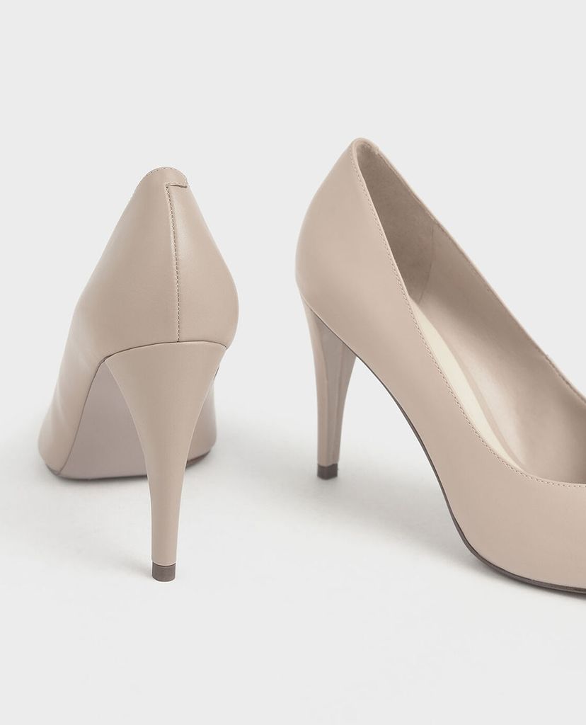 CHARLES & KEITH - Giày cao gót mũi nhọn Pointed Toe