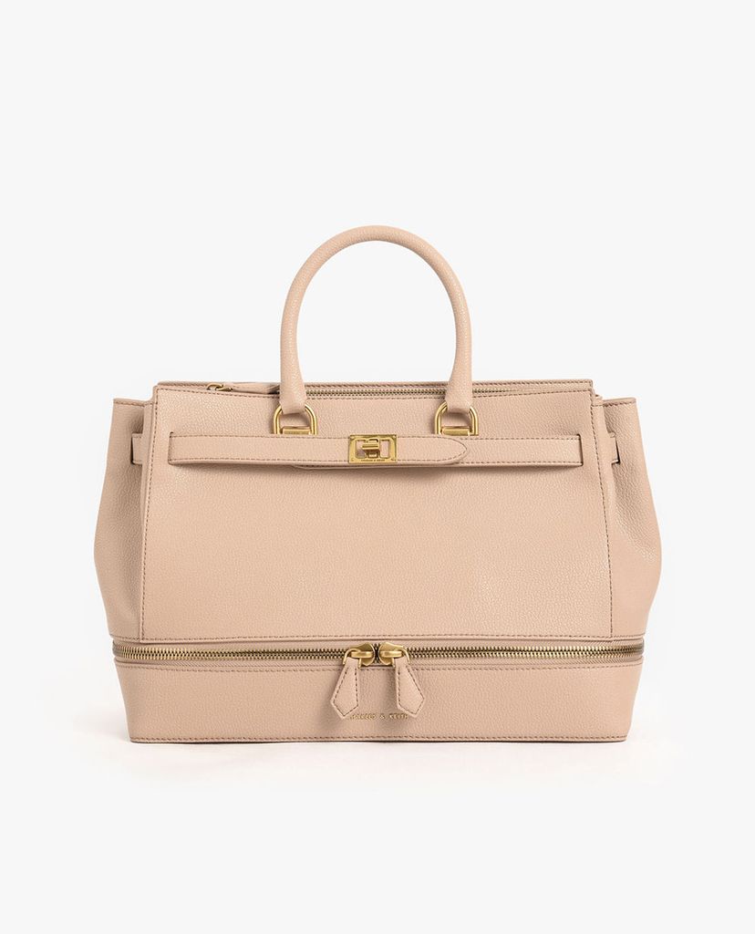 CHARLES & KEITH - Túi đeo vai chữ nhật Large Two Way Zip