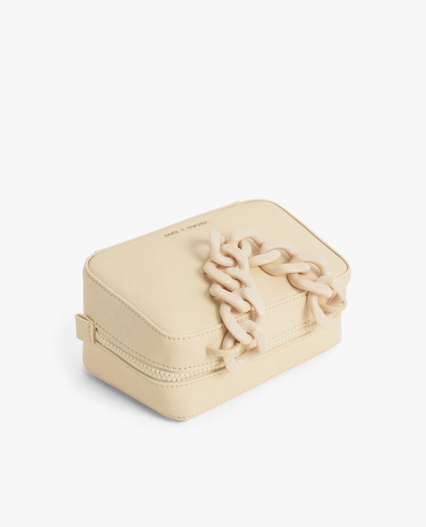 CHARLES & KEITH - Túi đeo vai hình chữ nhật thời trang