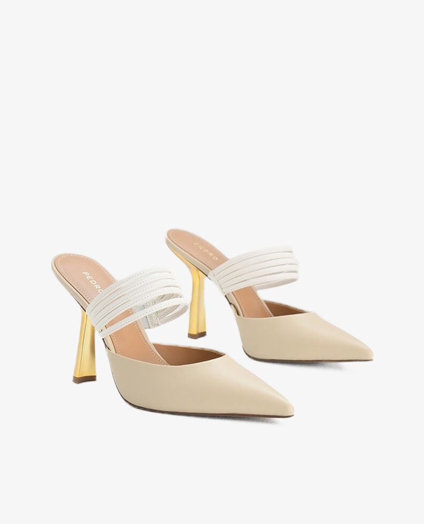 PEDRO - Giày cao gót mũi nhọn Leather Pointed