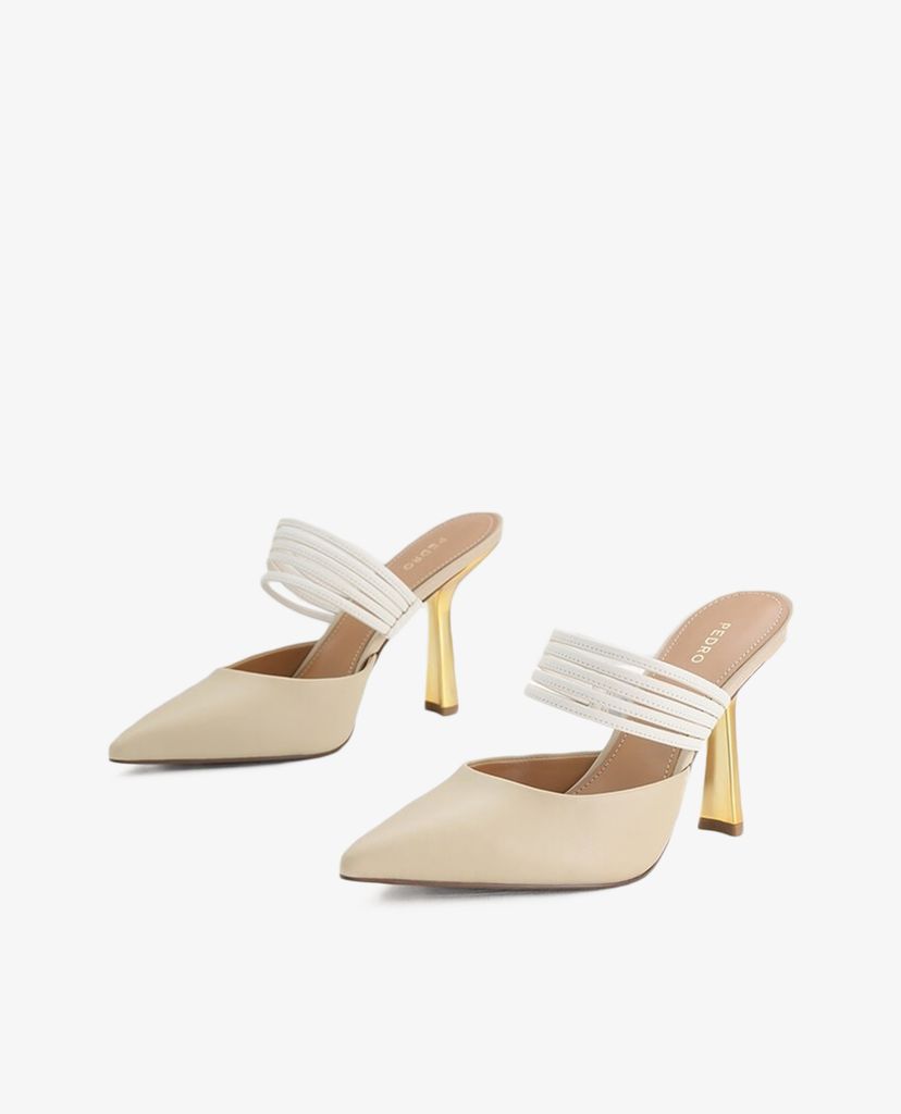 PEDRO - Giày cao gót mũi nhọn Leather Pointed