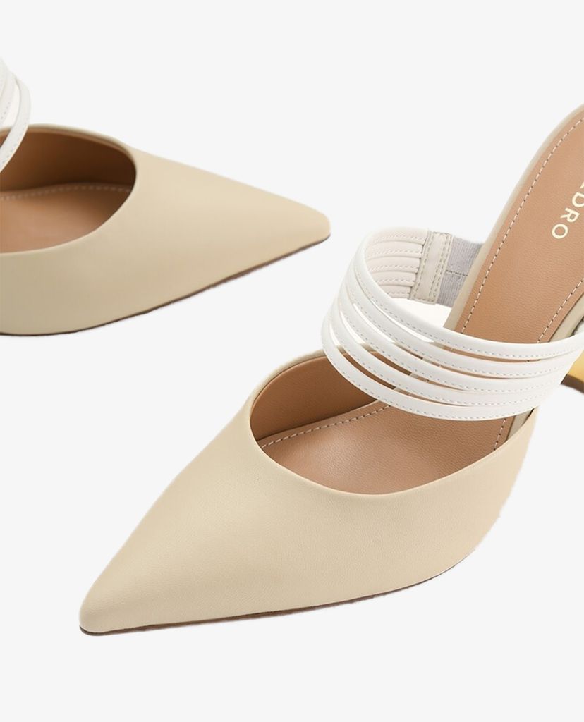 PEDRO - Giày cao gót mũi nhọn Leather Pointed
