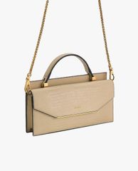 PEDRO - Ví nữ cầm tay chữ nhật Lizard Effect Leather