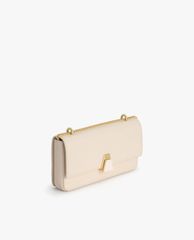 PEDRO - Ví cầm tay da nữ chữ nhật nắp gập Textured